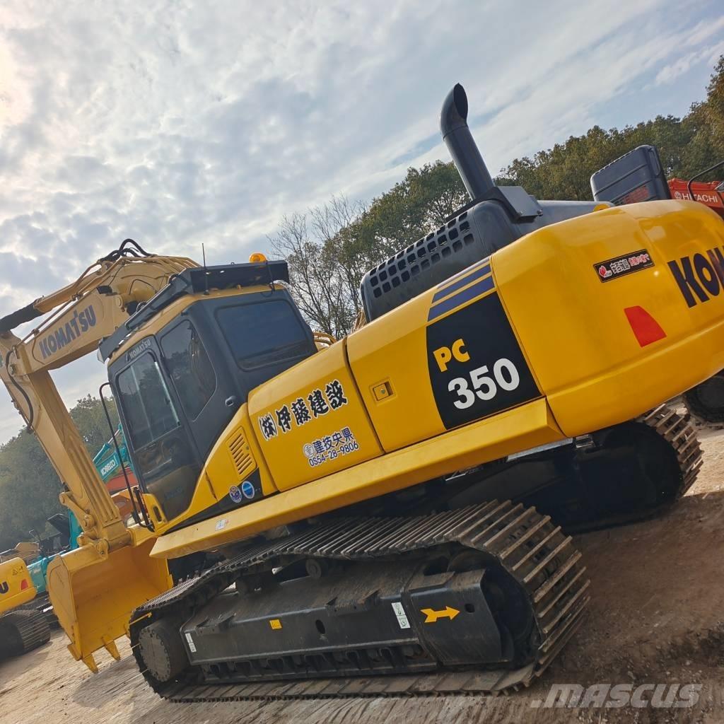 Komatsu PC 350 Pásové rýpadlá