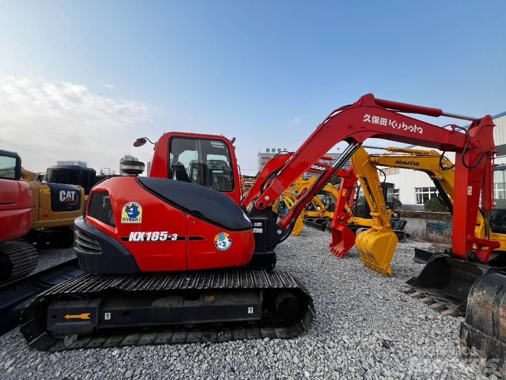 Kubota KX 080-3 Midi rýpadlá 7 t - 12 t