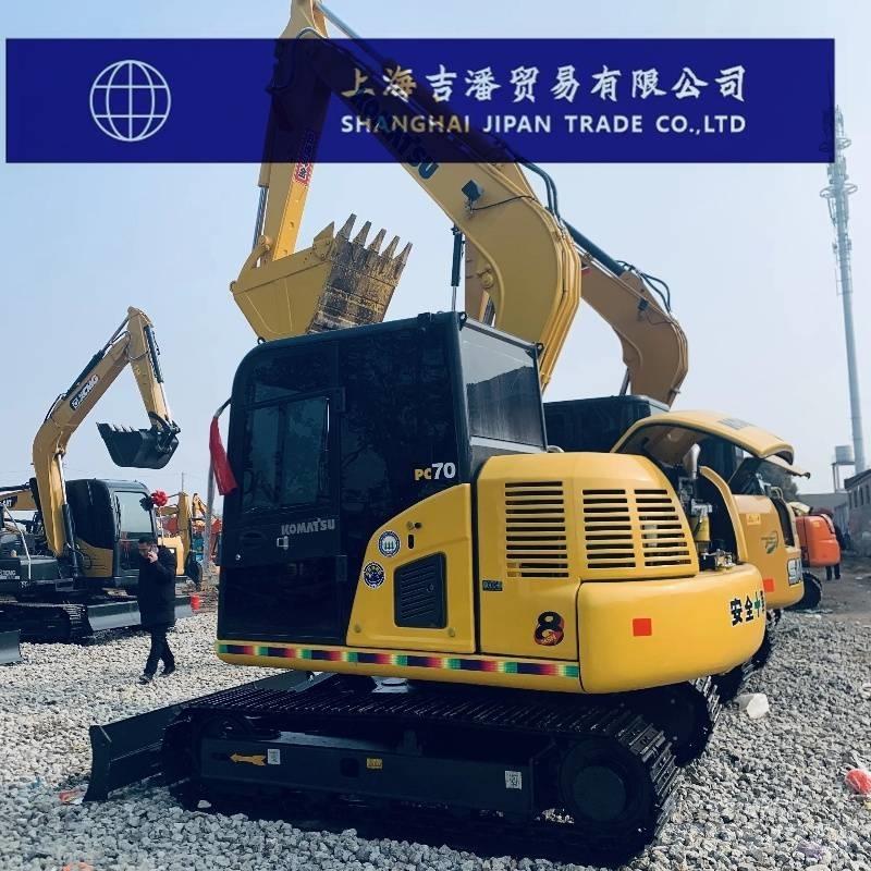Komatsu PC 70 Mini rýpadlá < 7t