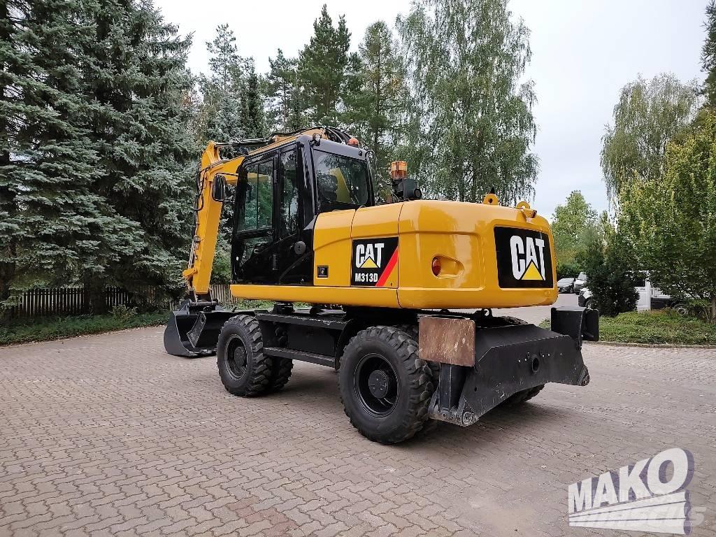 CAT M 313 D Kolesové rýpadlá