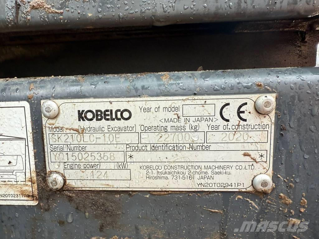 Kobelco SK 210 LC-10 Pásové rýpadlá