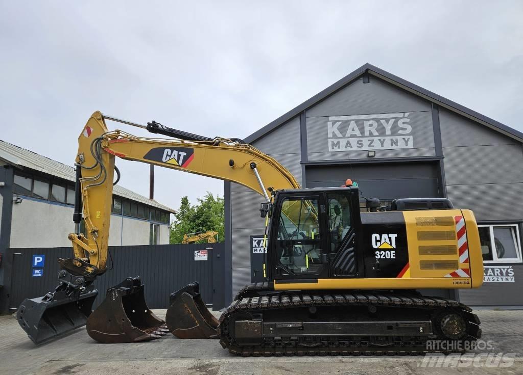 CAT 320 E Pásové rýpadlá