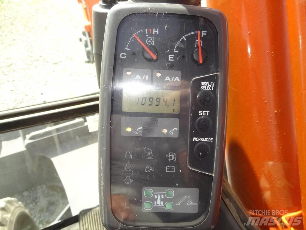 Hitachi ZX 160 W Kolesové rýpadlá