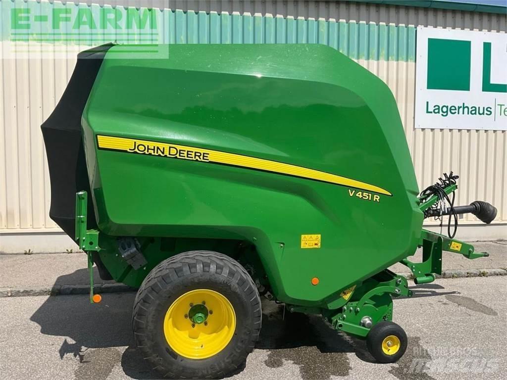 John Deere V451R Lisy na hranaté balíky