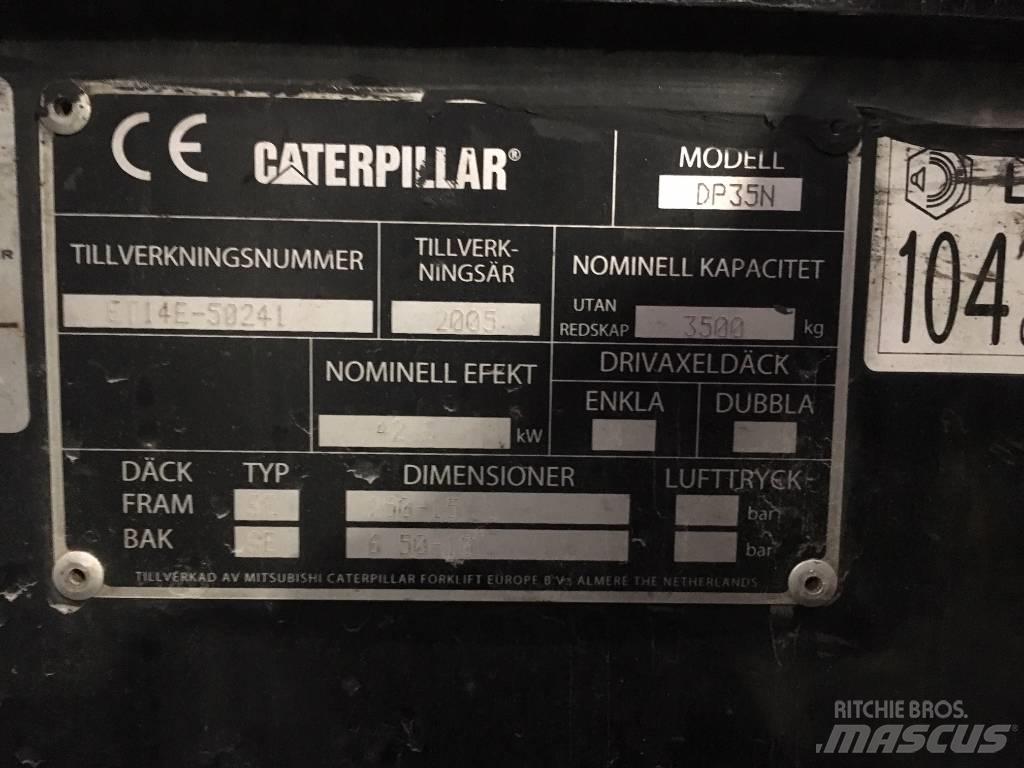 CAT DP 35 N Dieselové vozíky