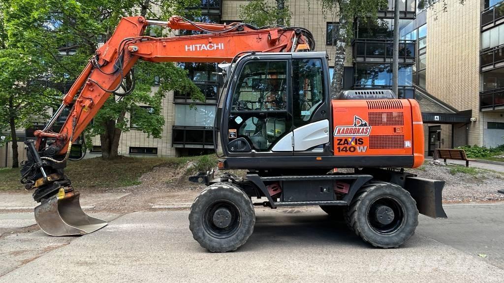 Hitachi ZX140W-5B Kolesové rýpadlá