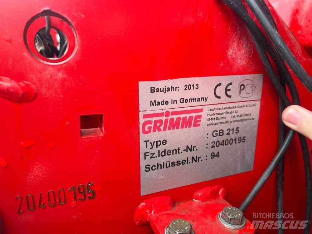Grimme GB 215 Sádzacie stroje na zemiaky