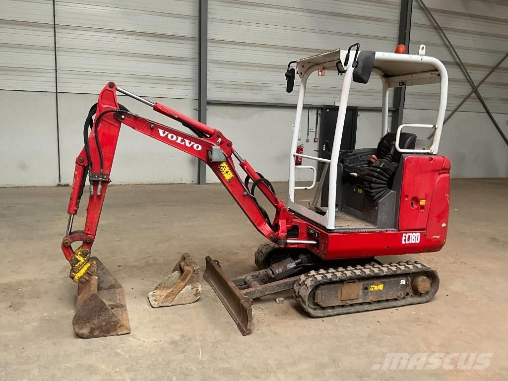 Volvo EC 18 D Mini rýpadlá < 7t
