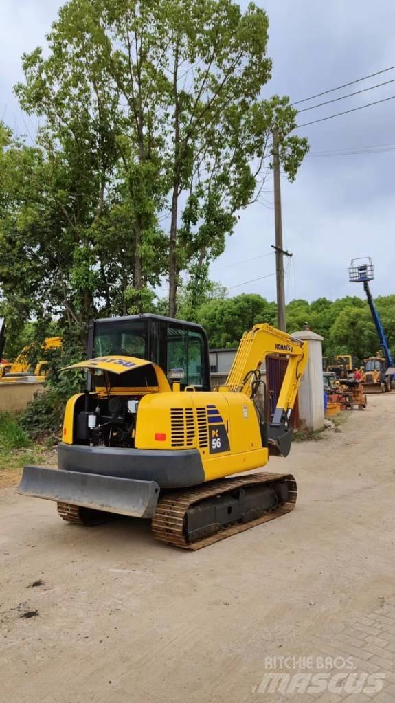 Komatsu 56 Pásové rýpadlá