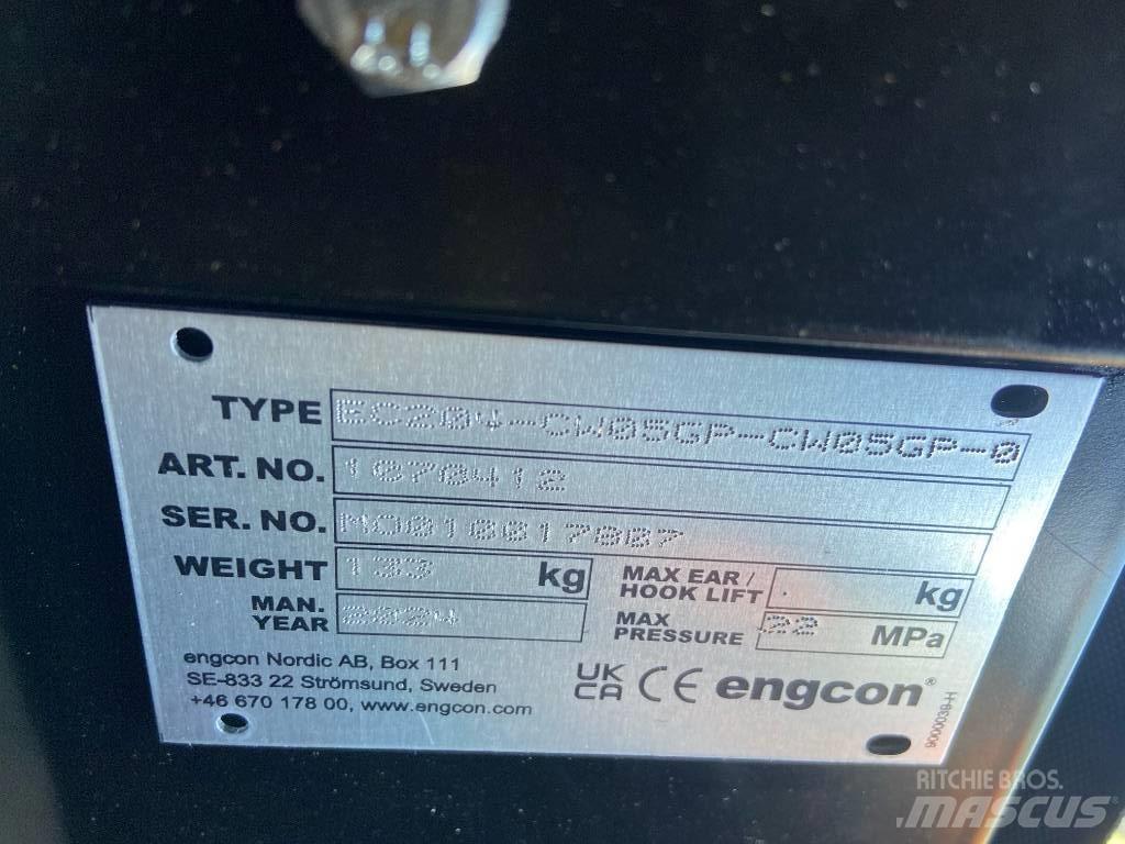 Engcon EC 204 Mini rýpadlá < 7t