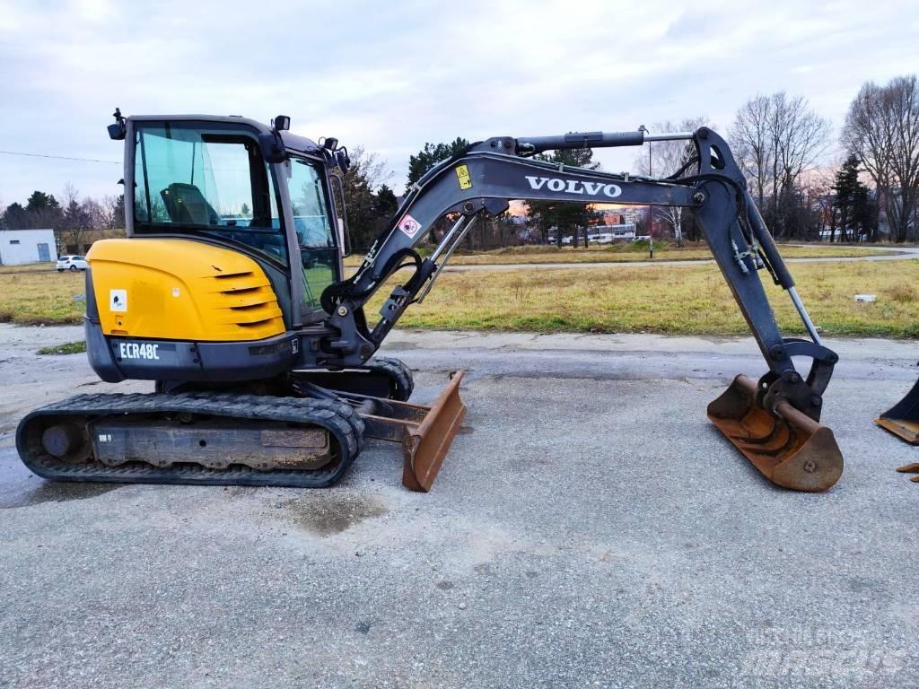 Volvo ECR 48 C Mini rýpadlá < 7t