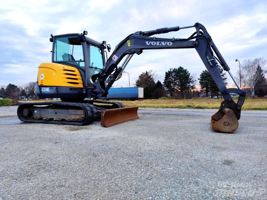 Volvo ECR 48 C Mini rýpadlá < 7t