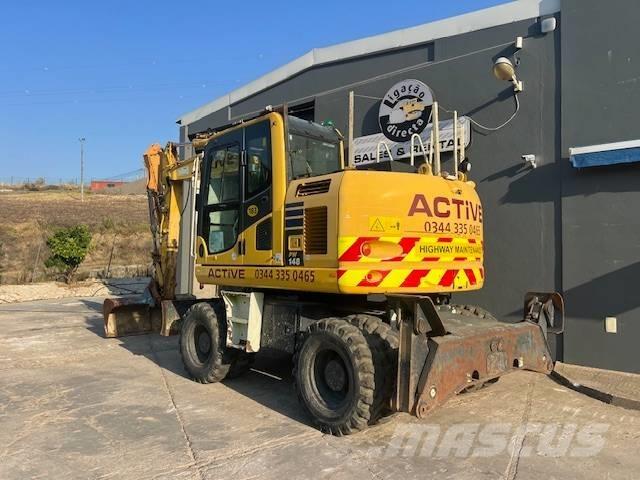 Komatsu PW 148 Kolesové rýpadlá