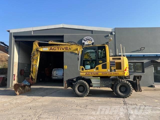 Komatsu PW 148 Kolesové rýpadlá