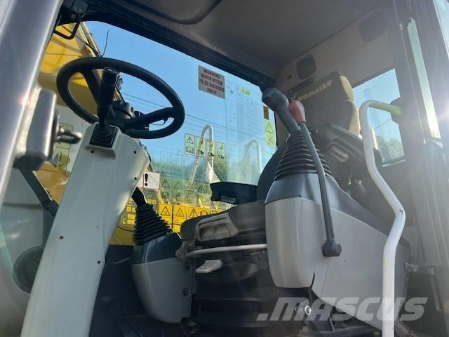 Komatsu PW 148 Kolesové rýpadlá