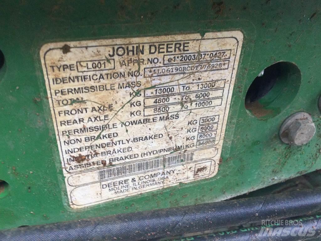 John Deere 6190R Traktory