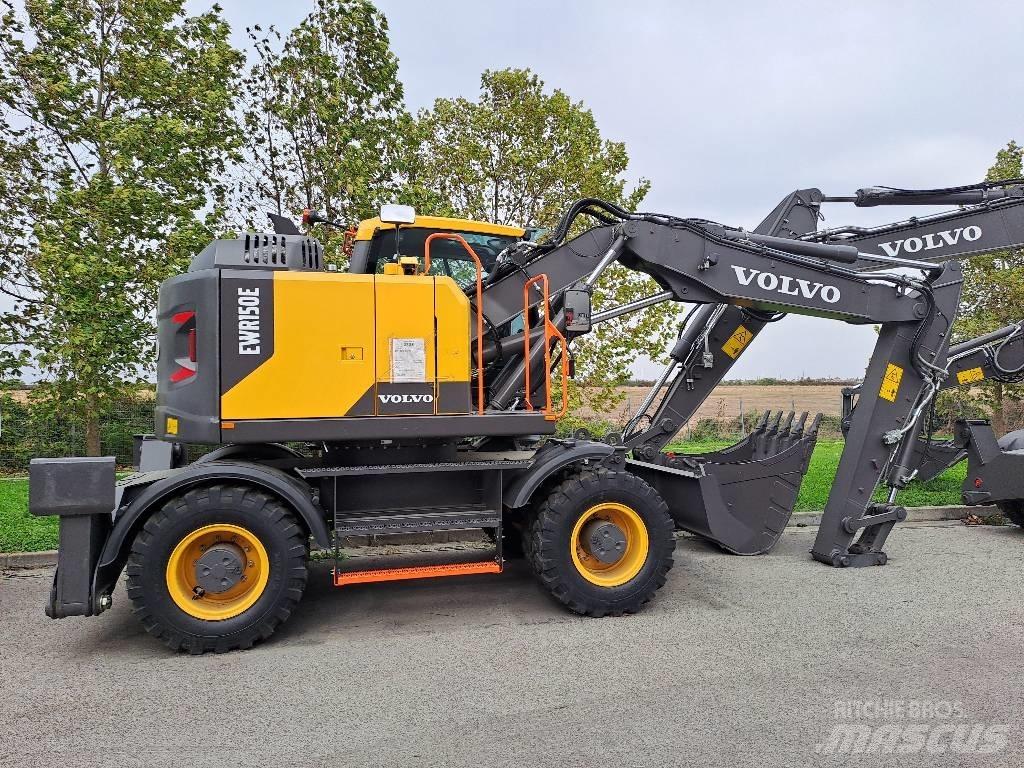 Volvo EWR150E Kolesové rýpadlá