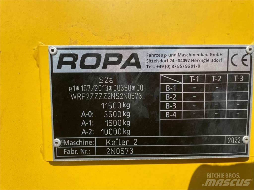 Ropa KEILER 2 Zemiakové kombajny