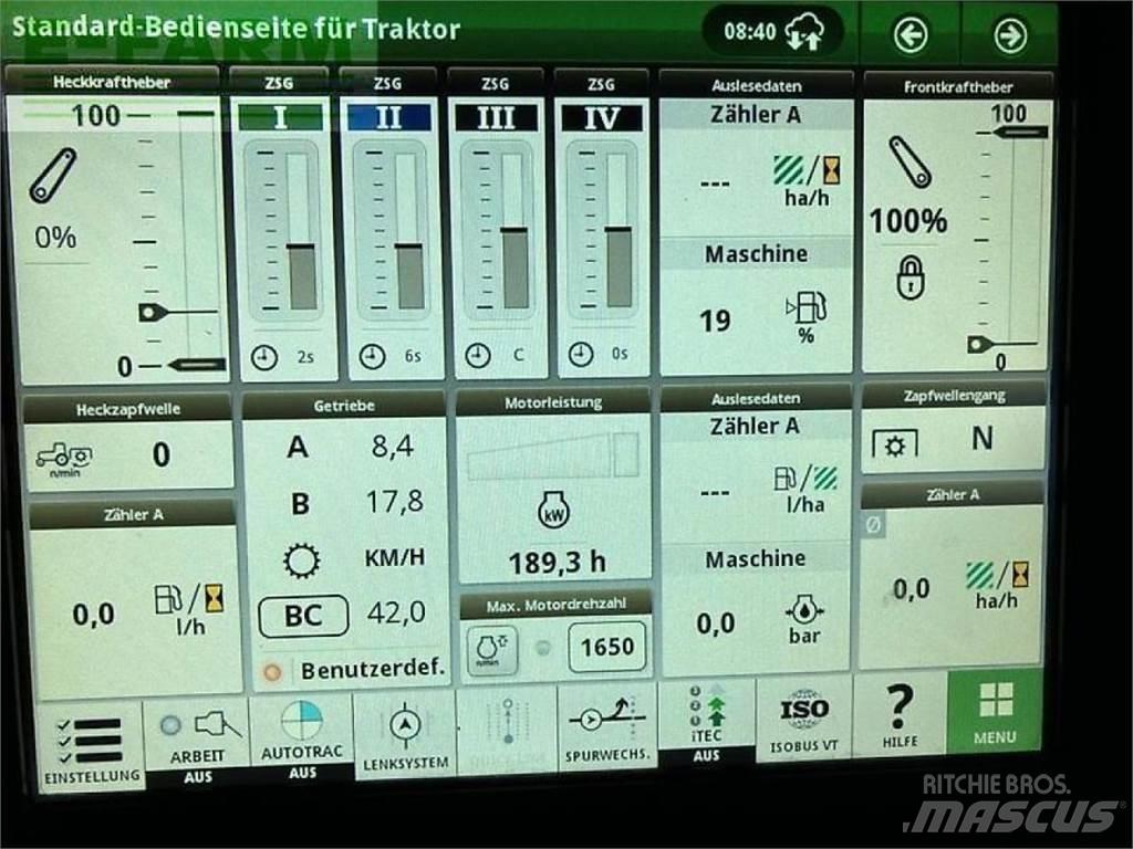John Deere 6r 215 Traktory
