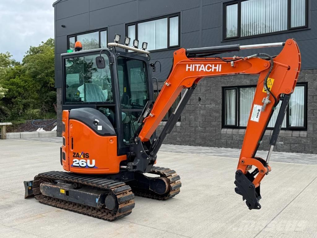 Hitachi ZX 26 U-6CLR Mini rýpadlá < 7t