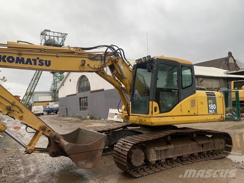 Komatsu PC 180 NLC 7 Pásy, reťaze a podvozok