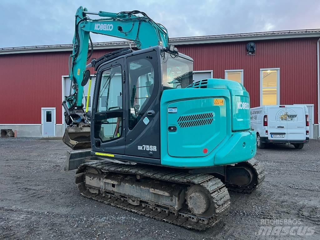 Kobelco SK 75 SR Midi rýpadlá 7 t - 12 t