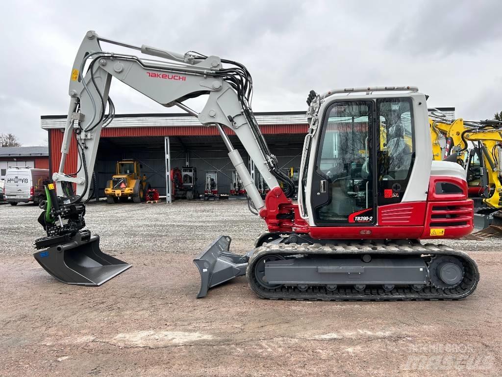 Takeuchi TB290 Midi rýpadlá 7 t - 12 t