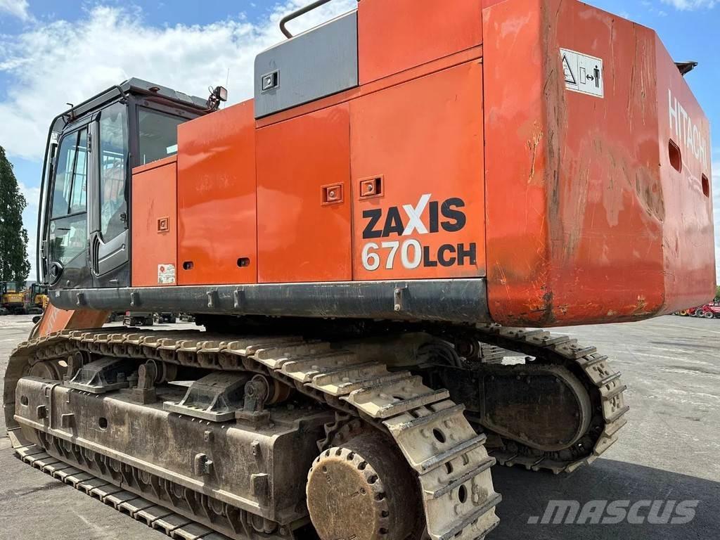 Hitachi ZX670CH-3 Pásové rýpadlá
