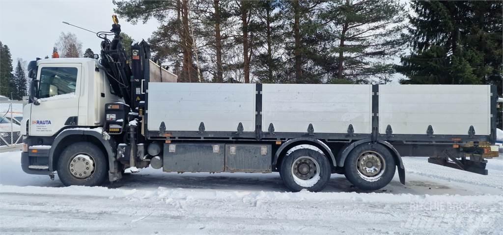 Scania P380 Autožeriavy, hydraulické ruky