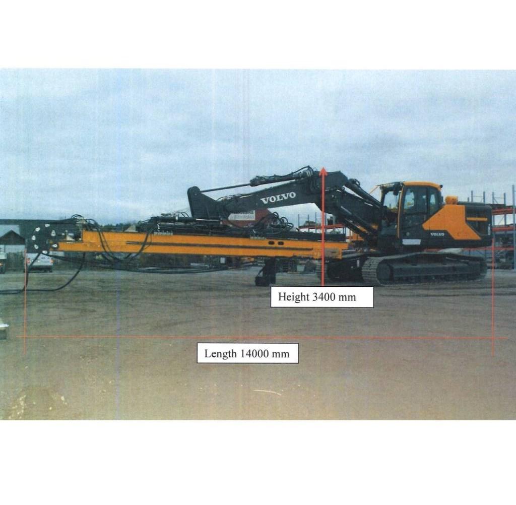 Volvo EC 250 ENL Špeciálne bagre