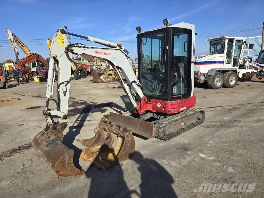 Takeuchi TB 23 R Mini rýpadlá < 7t