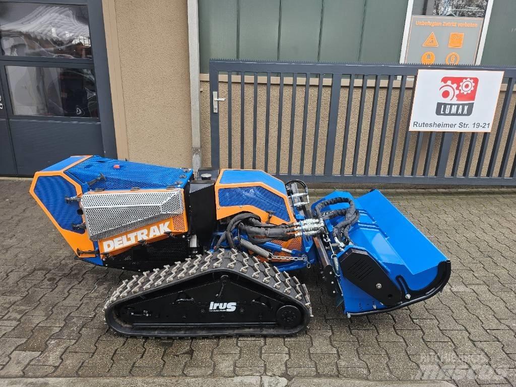 Irus Deltrak 2.5 Kosačky namontované a ťahané