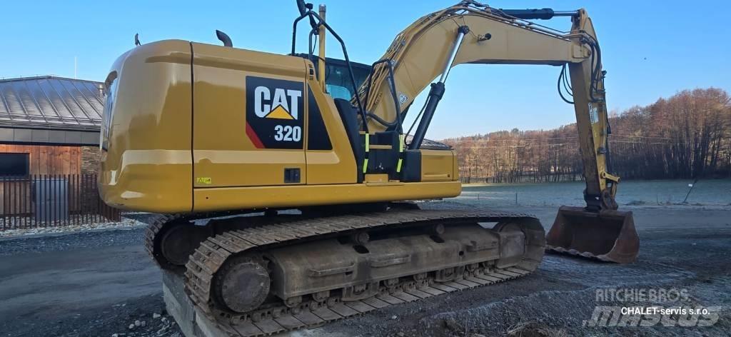CAT 320 Pásové rýpadlá