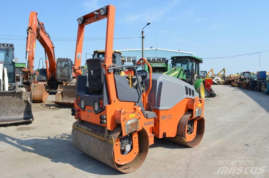 Hamm HD 12 VV Tandemové valce
