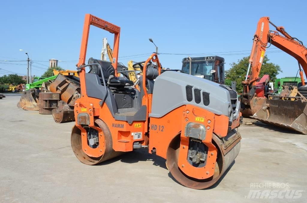 Hamm HD 12 VV Tandemové valce