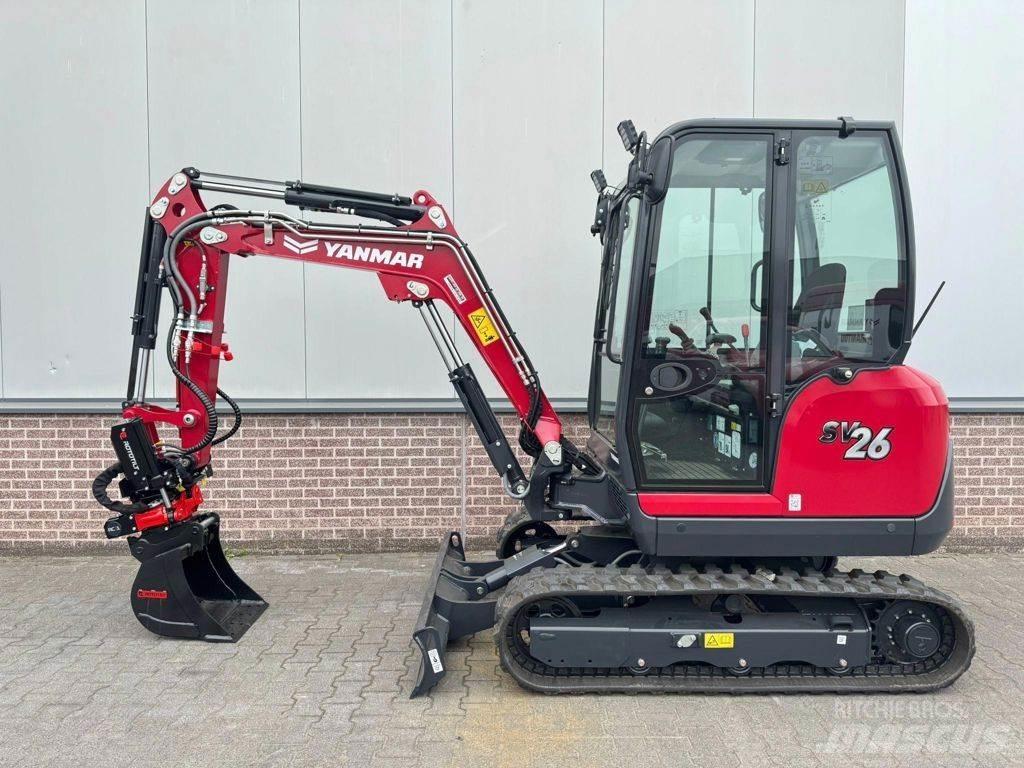 Yanmar SV26 Mini rýpadlá < 7t