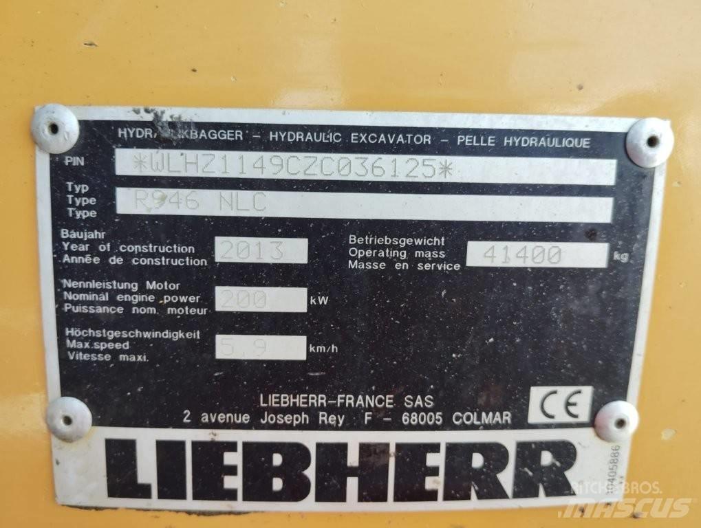 Liebherr R 946 Pásové rýpadlá