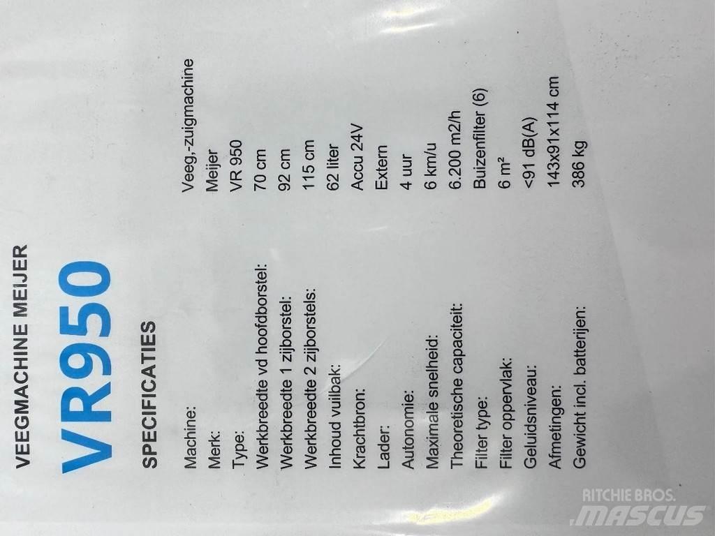Meijer VR950 Zametacie stroje