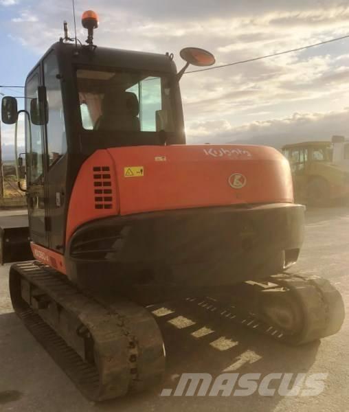 Kubota KX 080-4 Midi rýpadlá 7 t - 12 t