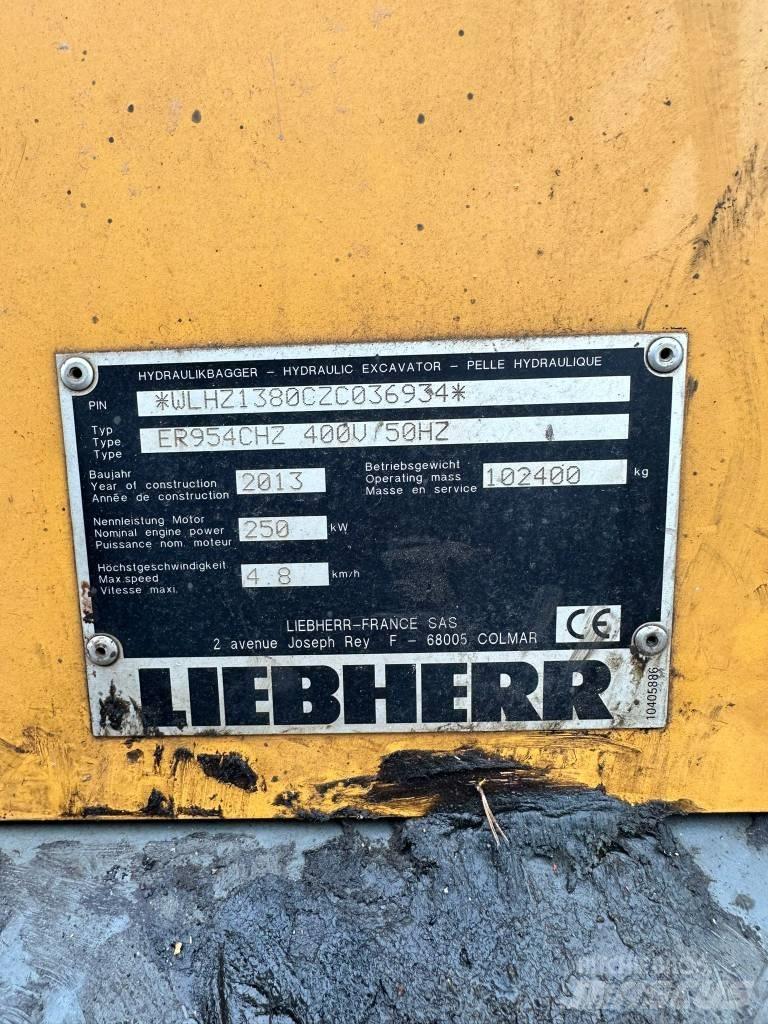 Liebherr ER 954C Stroje pre manipuláciu s odpadom