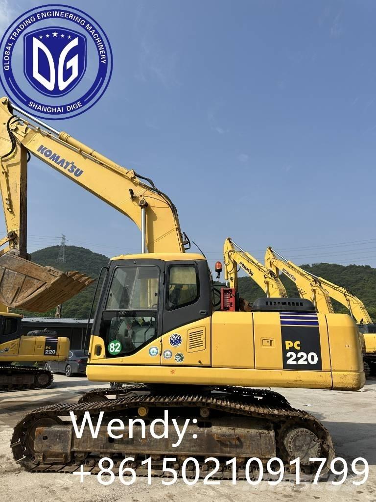 Komatsu PC 220-7 Pásové rýpadlá