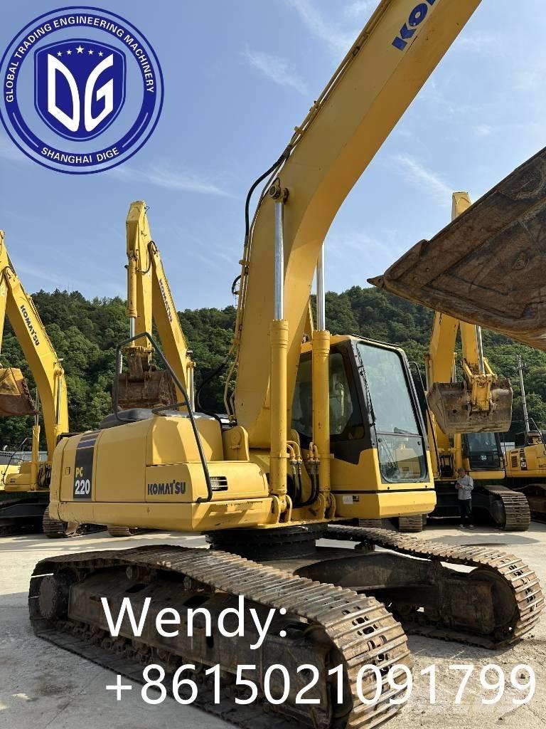 Komatsu PC 220-7 Pásové rýpadlá