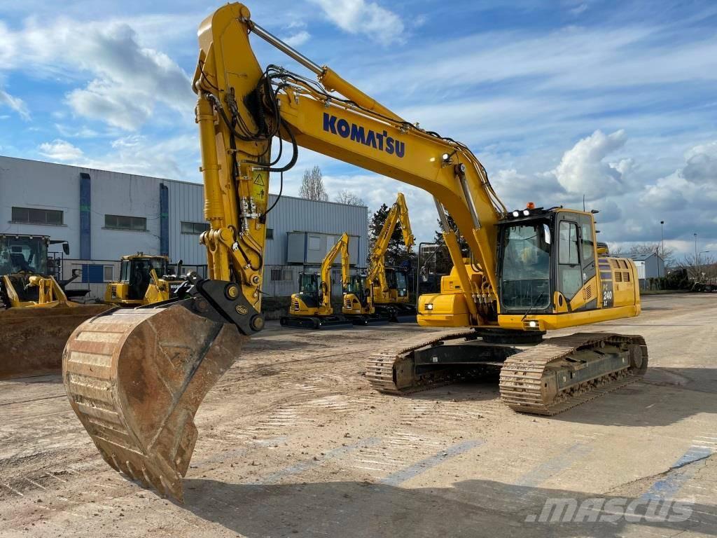 Komatsu PC240LC-11E0 Pásové rýpadlá