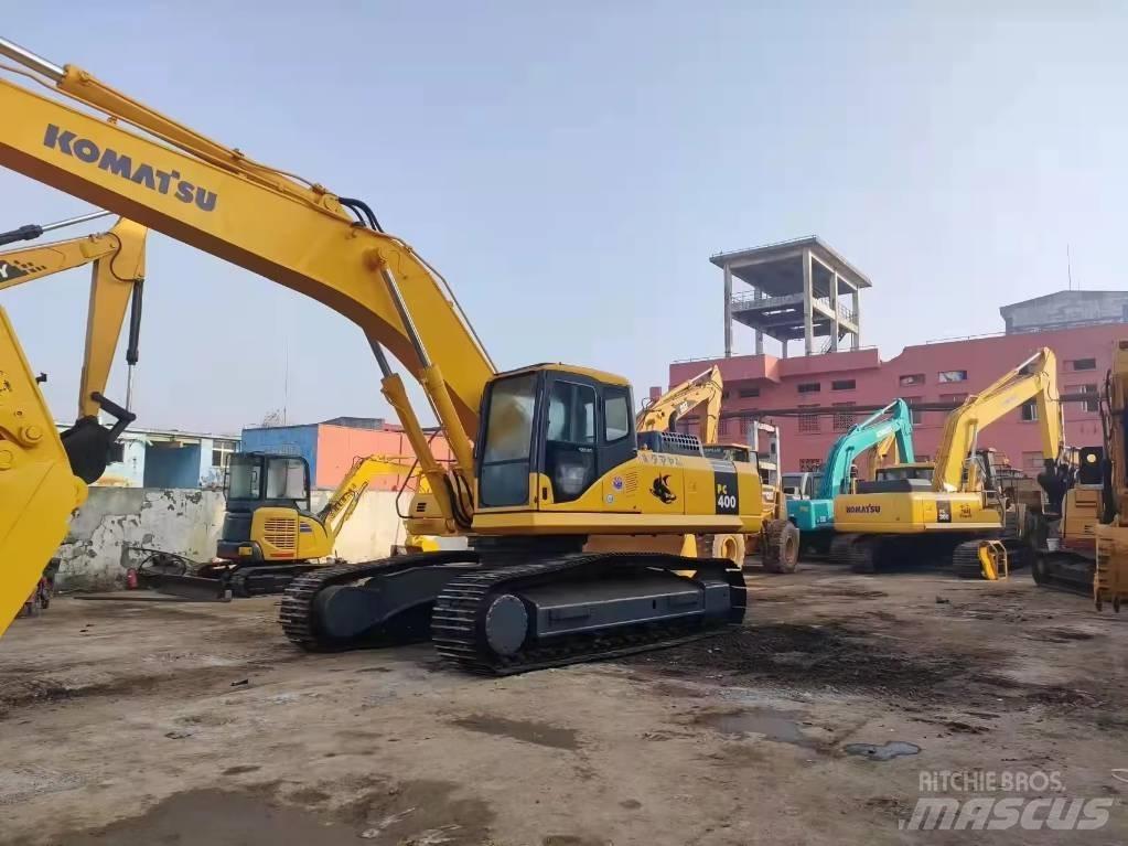 Komatsu PC 400 Pásové rýpadlá
