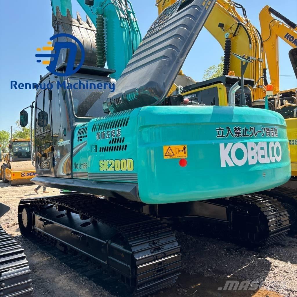 Kobelco SK 200 Pásové rýpadlá