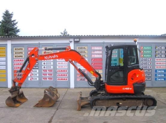 Kubota U 48-4 Mini rýpadlá < 7t