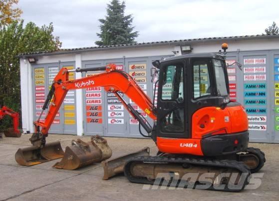 Kubota U 48-4 Mini rýpadlá < 7t