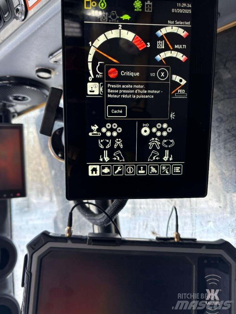 Tigercat 822d Stínacie harvestory