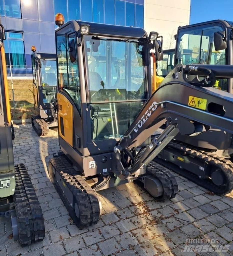 Volvo EC 20 E Mini rýpadlá < 7t