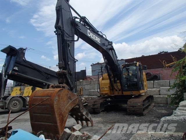 John Deere 245 GLC Pásové rýpadlá